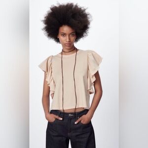 Zara Ruffle Top
